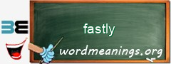 WordMeaning blackboard for fastly